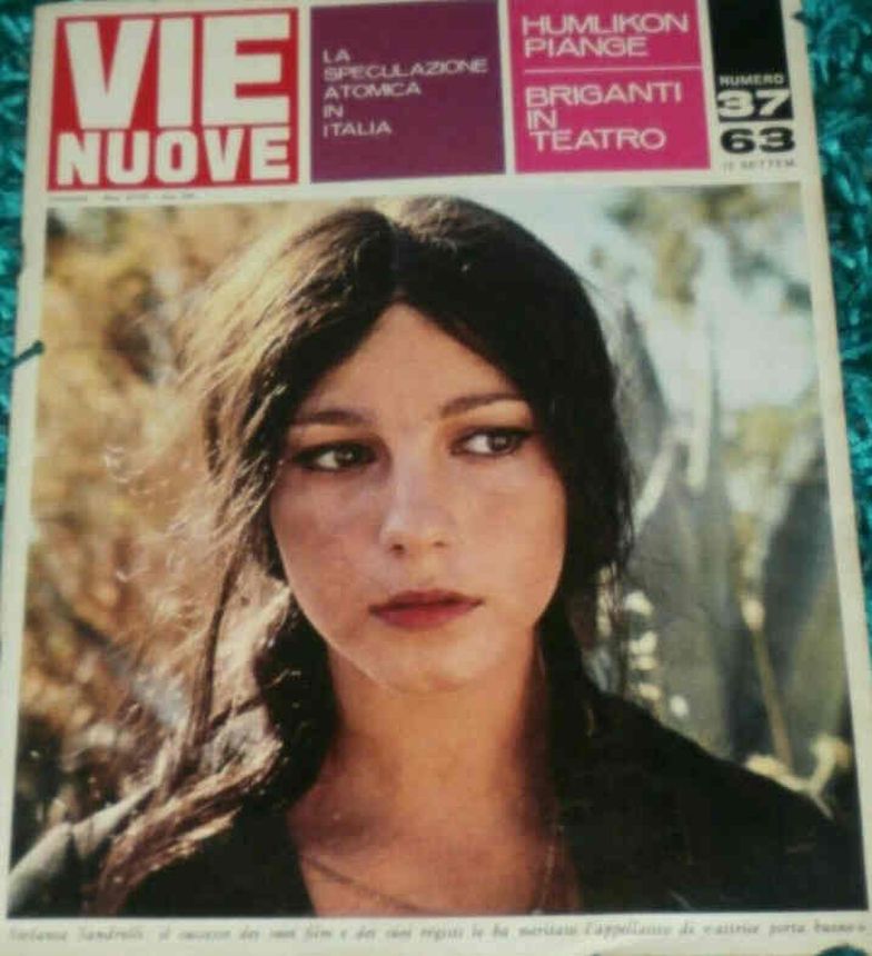 VIE NUOVE magazine side cover Issue 37 12 September 1963