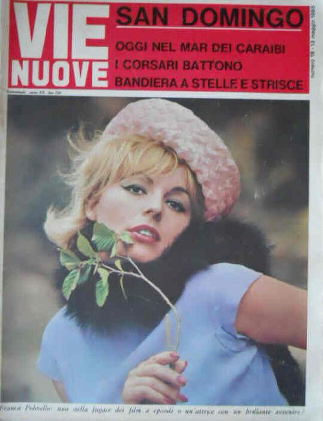 VIE NUOVE magazine side cover Issue 19 13 May 1965