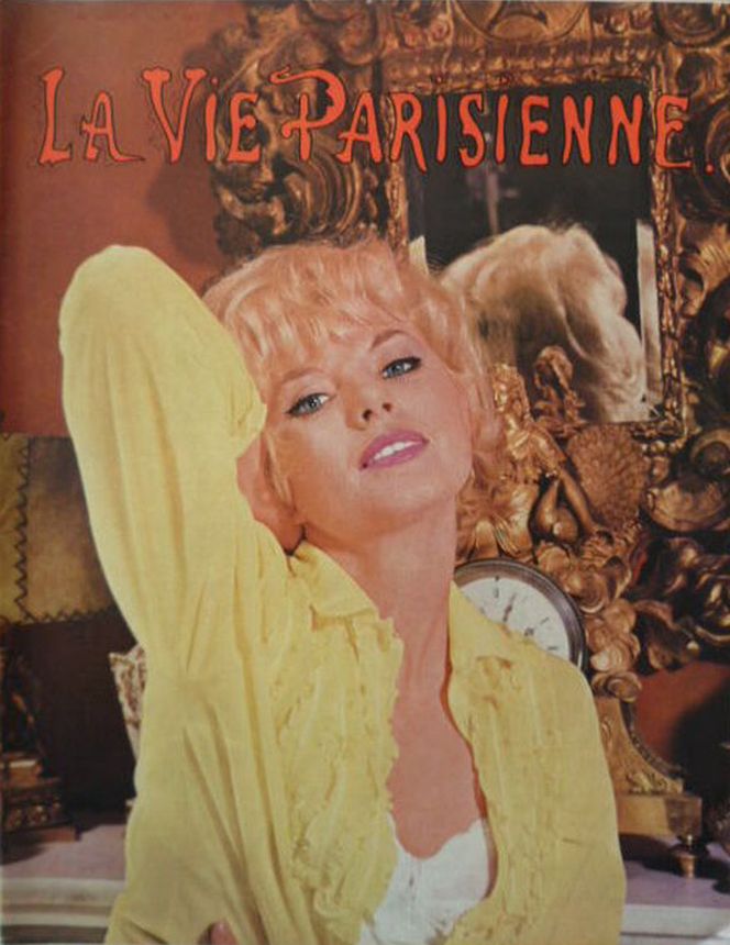 LA VIE PARISIENNE magazine side cover Issue 167  November 1964