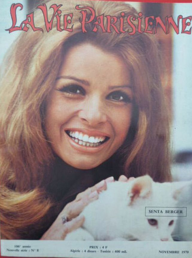 LA VIE PARISIENNE magazine side cover  November 1970