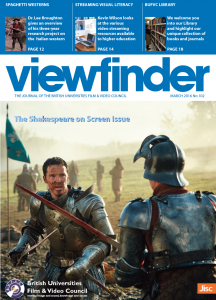 VIEWFINDER magazine side cover Issue 102 March 2016