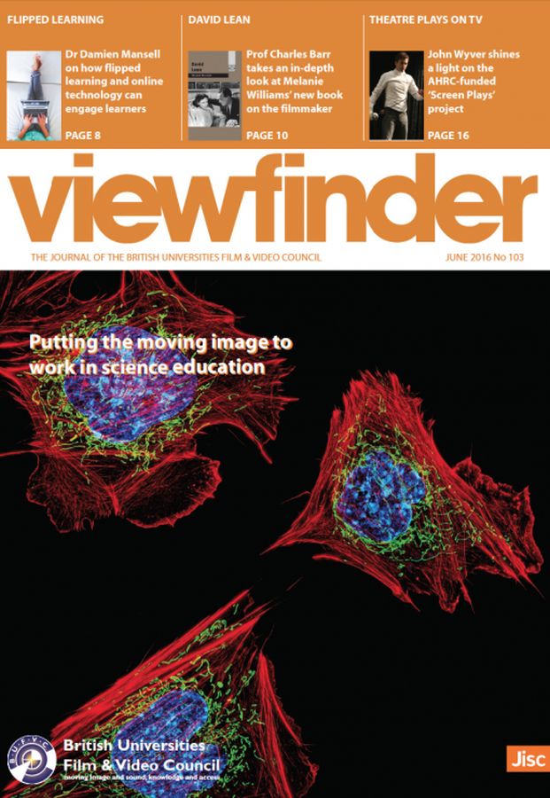 VIEWFINDER magazine side cover Issue 103 May 2016