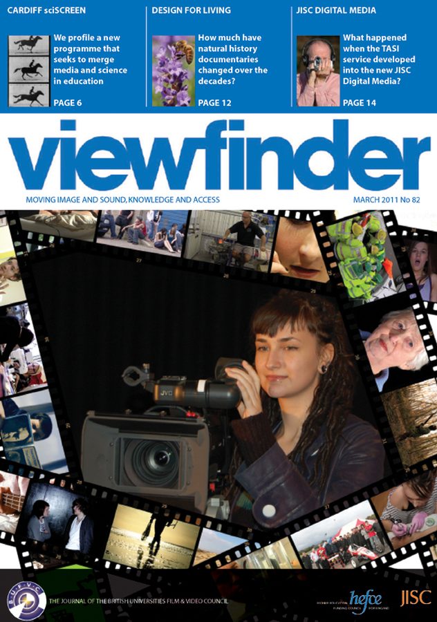 VIEWFINDER magazine side cover Issue 82 March 2011