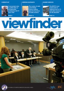 VIEWFINDER magazine side cover Issue 86 March 2012