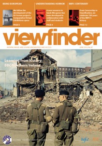 VIEWFINDER magazine side cover Issue 87 June 2012