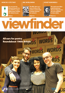 VIEWFINDER magazine side cover Issue 91 May 2013