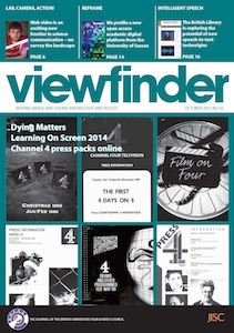 VIEWFINDER magazine side cover Issue 92 September 2013