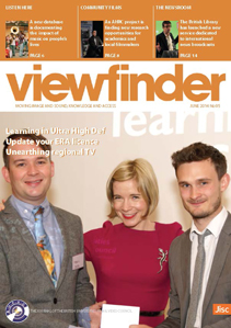 VIEWFINDER magazine side cover Issue 95 May 2014