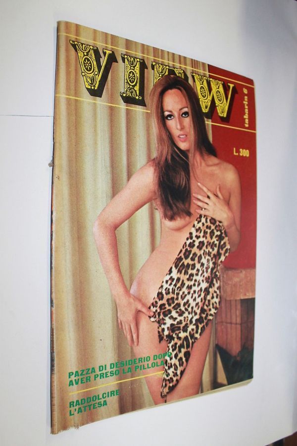 VIEW TABARIN magazine side cover Issue 6   1968