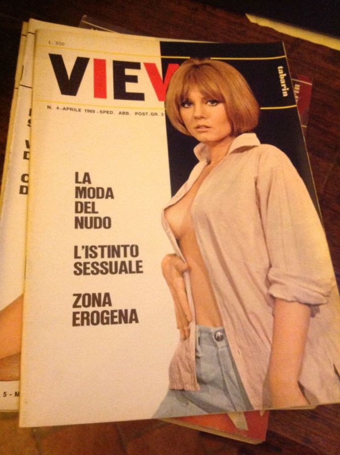 VIEW TABARIN magazine side cover Issue 4  April 1969