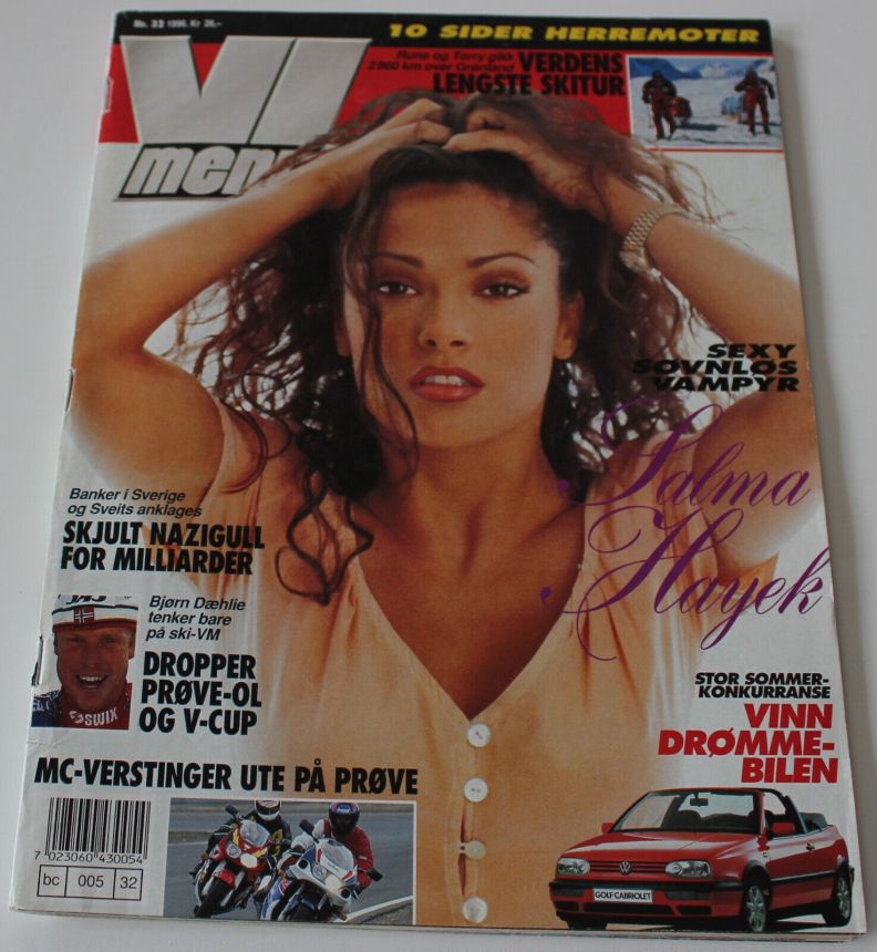 VI MENN magazine side cover Issue 33   1996