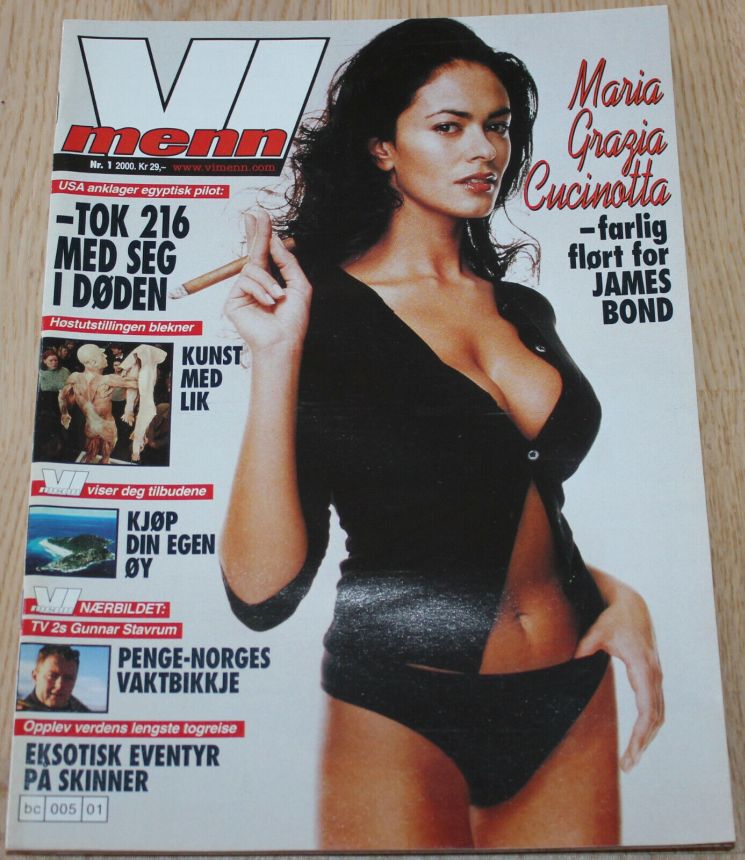 VI MENN magazine side cover Issue 1   2000