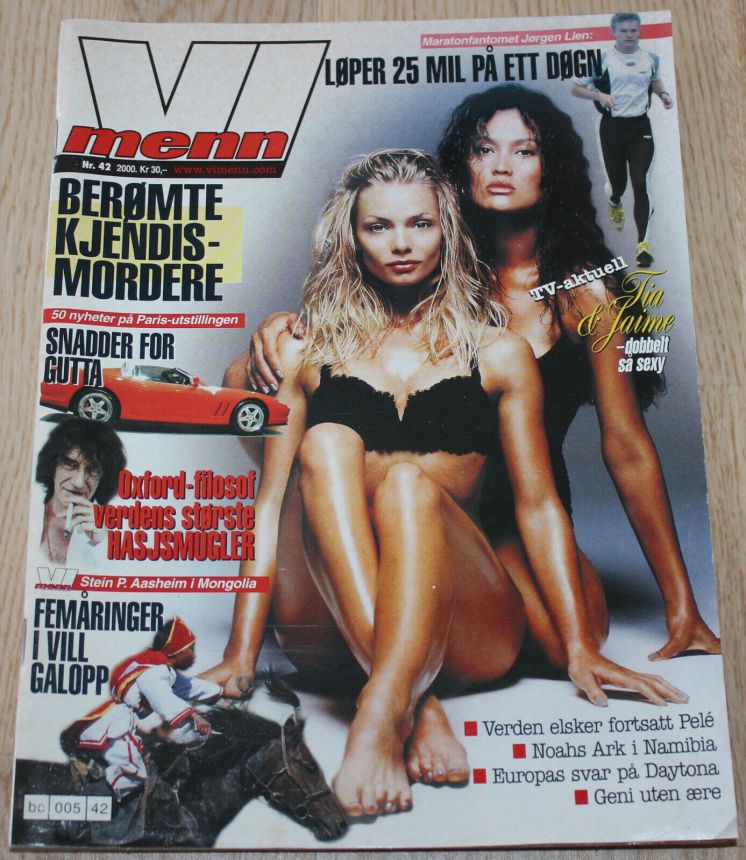 VI MENN magazine side cover Issue 42   2000