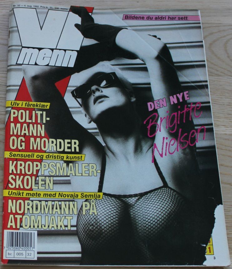 VI MENN magazine side cover Issue 32 4 August 1992