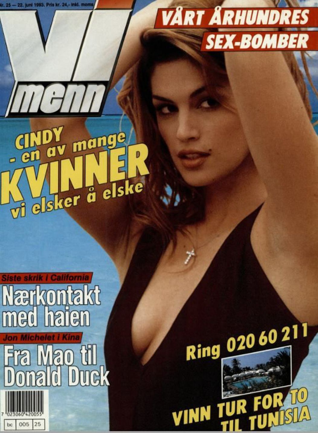 VI MENN magazine side cover Issue 25 22 June 1993