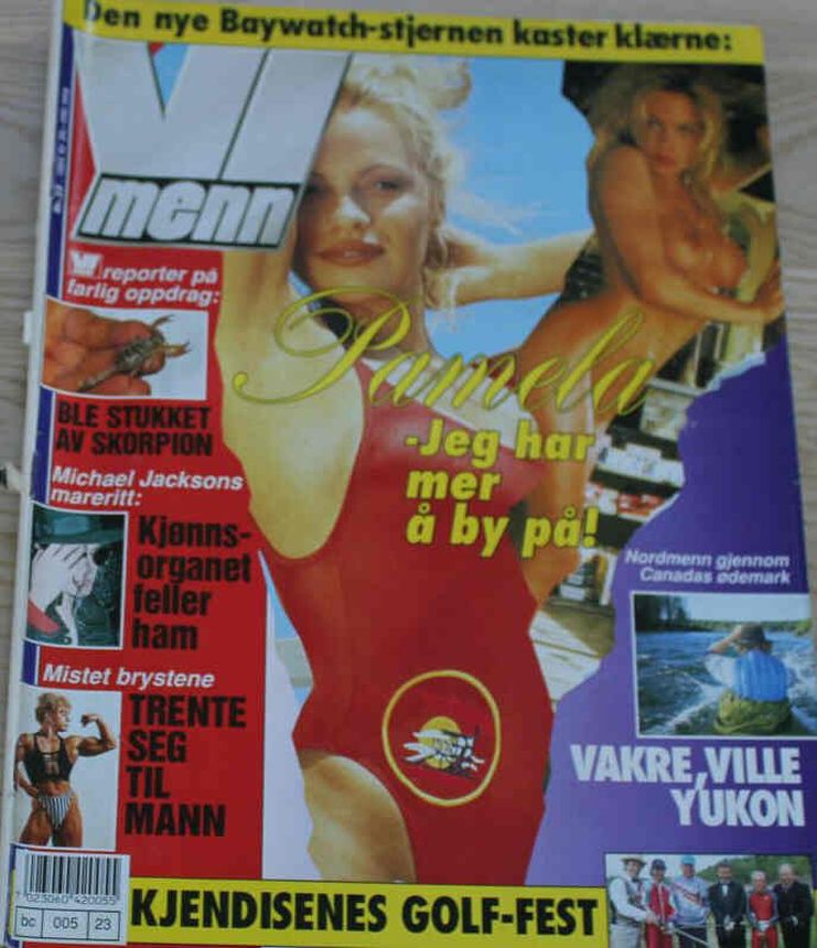VI MENN magazine side cover   1994