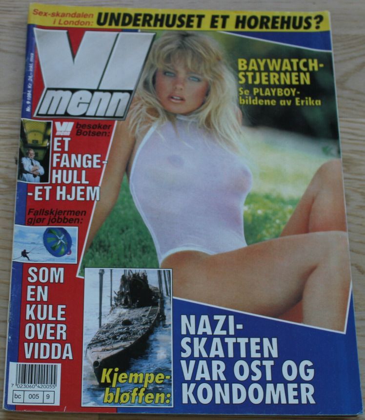 VI MENN magazine side cover Issue 9   1994