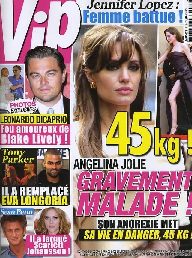 VIP FRANCE magazine side cover 17 June 2011