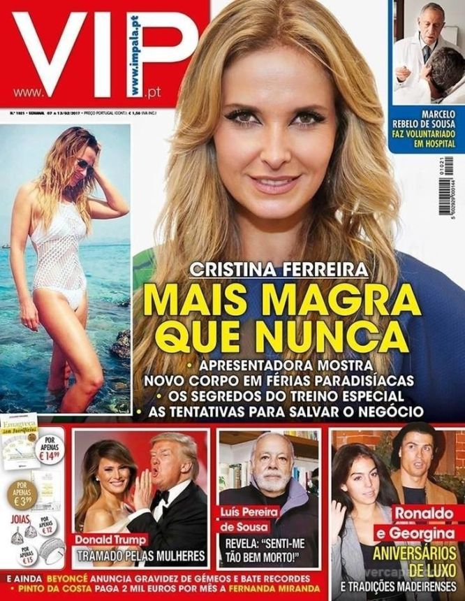 VIP PORTUGAL magazine side cover 7 February 2017