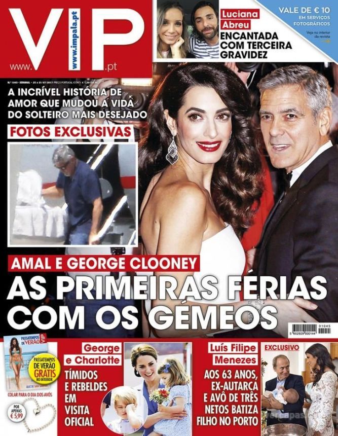 VIP PORTUGAL magazine side cover 22 July 2017
