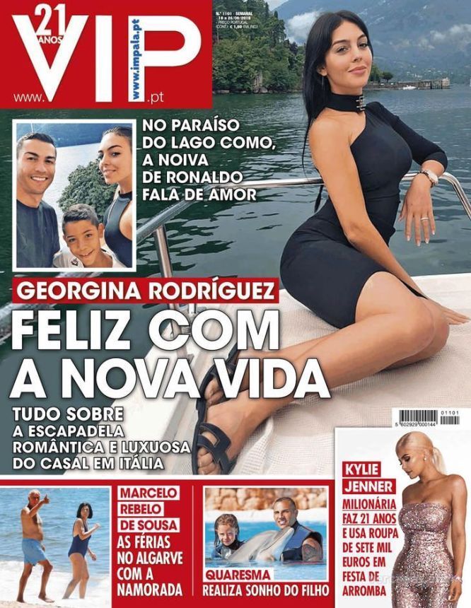 VIP PORTUGAL magazine side cover 18 August 2018
