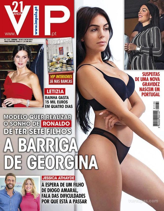 VIP PORTUGAL magazine side cover 30 March 2019