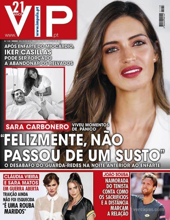 VIP PORTUGAL magazine side cover 4 May 2019