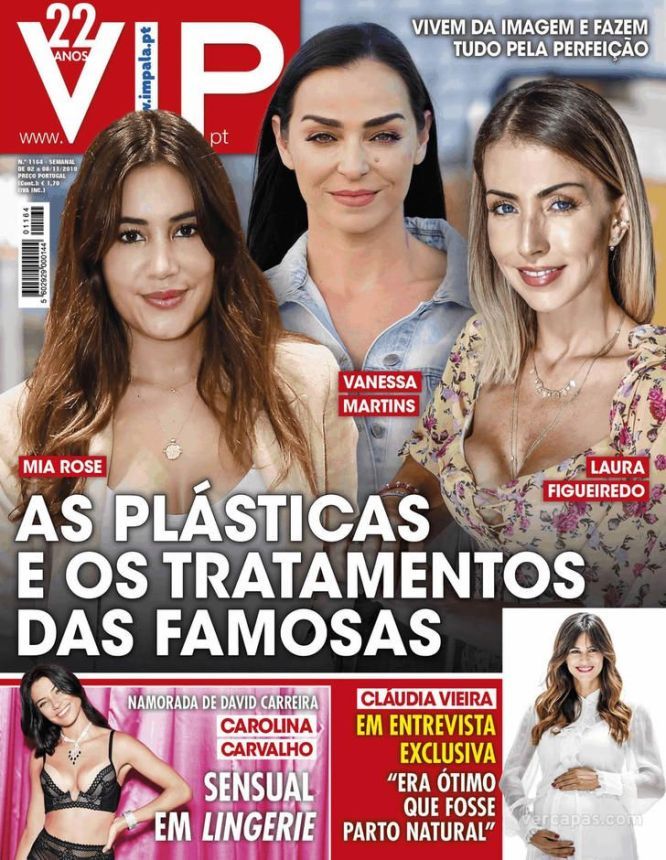 VIP PORTUGAL magazine side cover 2 November 2019