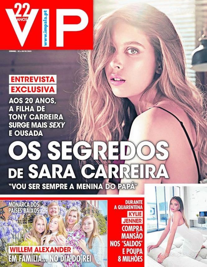VIP PORTUGAL magazine side cover 2 May 2020