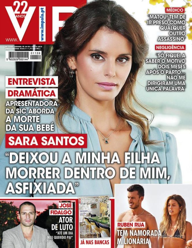 VIP SPAIN magazine side cover 28 September 2019
