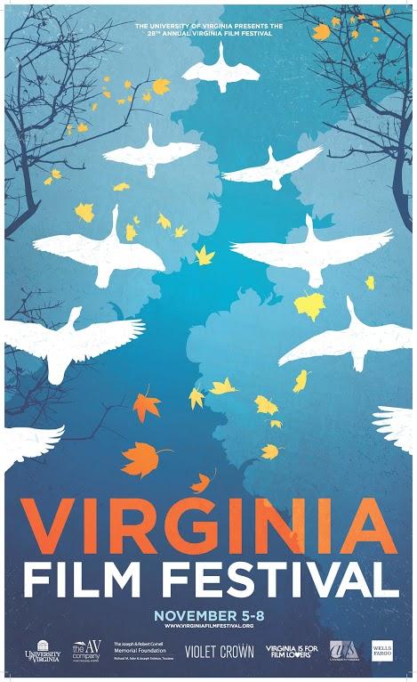 VIRGINIA FILM FESTIVAL PROGRAM magazine side cover  2015