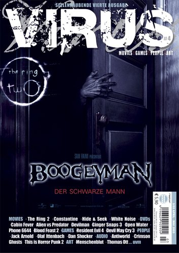 VIRUS magazine side cover Issue 4 April-May 2005