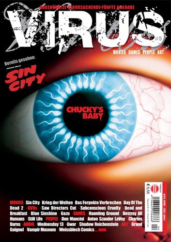 VIRUS magazine side cover Issue 5 June-July 2005