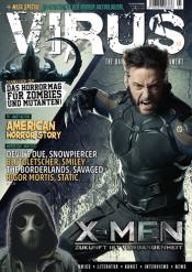 VIRUS magazine side cover Issue 58 April/May 2014