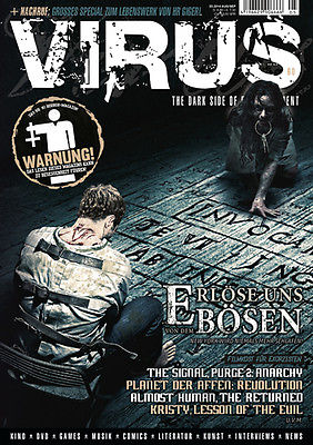 VIRUS magazine side cover Issue 60  2014