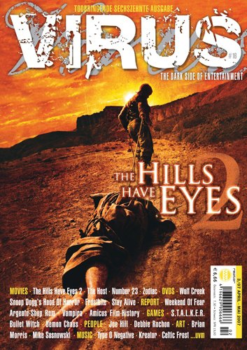 VIRUS magazine side cover Issue 16 April-May 2007