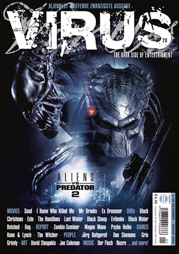 VIRUS magazine side cover Issue 20 December-January 2007