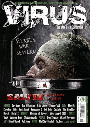 VIRUS magazine side cover Issue 21 February-March 2008