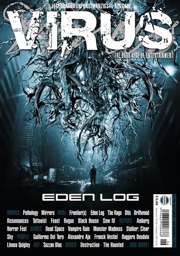 VIRUS magazine side cover Issue 25 October-November 2008