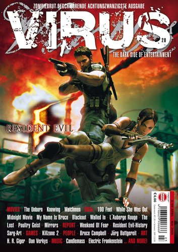 VIRUS magazine side cover Issue 28 April-May 2009
