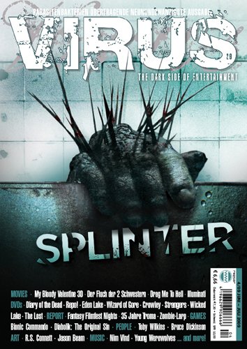 VIRUS magazine side cover Issue 29 June-July 2009
