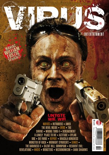 VIRUS magazine side cover Issue 45 February-March 2012
