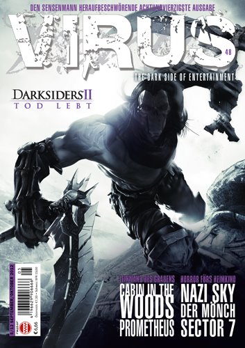 VIRUS magazine side cover Issue 48 September-October 2012