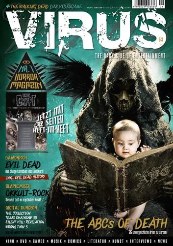 VIRUS magazine side cover Issue 53 June-July 2013