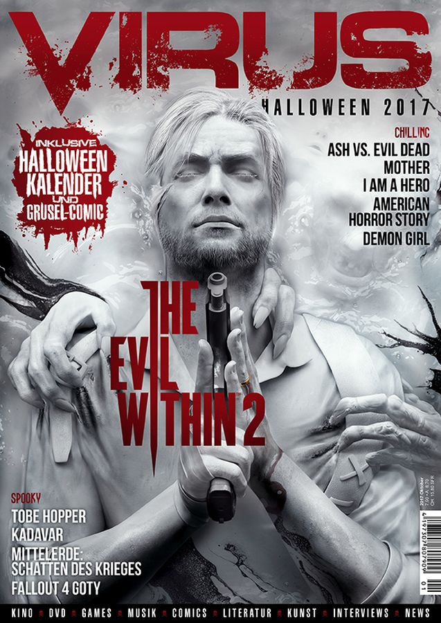 VIRUS magazine side cover Issue 78  October 2017