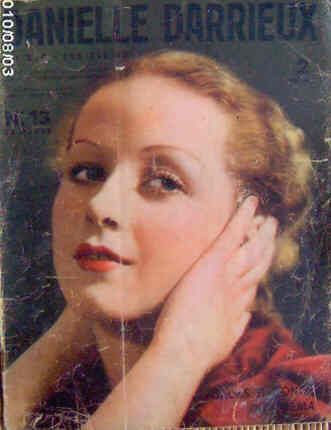 VISAGES ET CONTES DU CINEMA magazine side cover Issue 13 June 1937