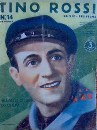 VISAGES ET CONTES DU CINEMA magazine side cover Issue 14 July 1937