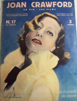 VISAGES ET CONTES DU CINEMA magazine side cover Issue 17 October 1937