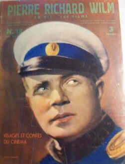 VISAGES ET CONTES DU CINEMA magazine side cover Issue 18 November 1937