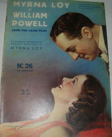 VISAGES ET CONTES DU CINEMA magazine side cover Issue 26 August 1938